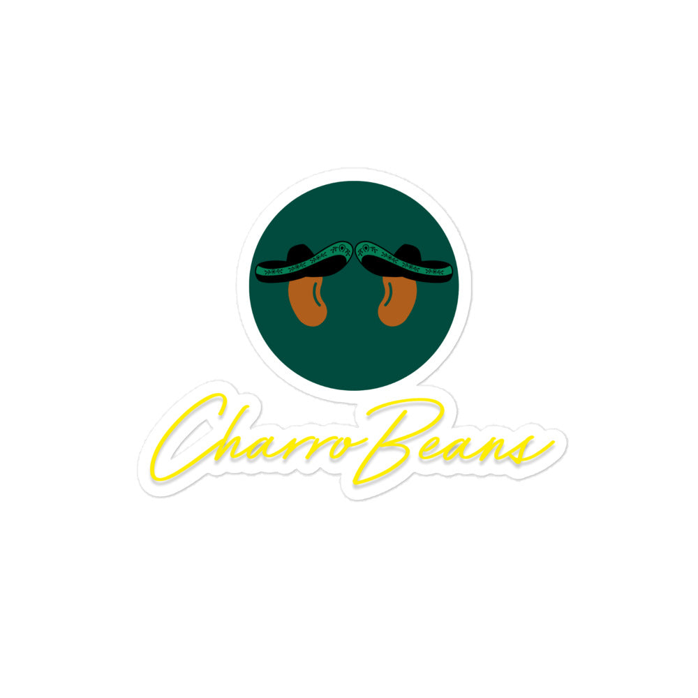 CharroBeans New Logo Sticker